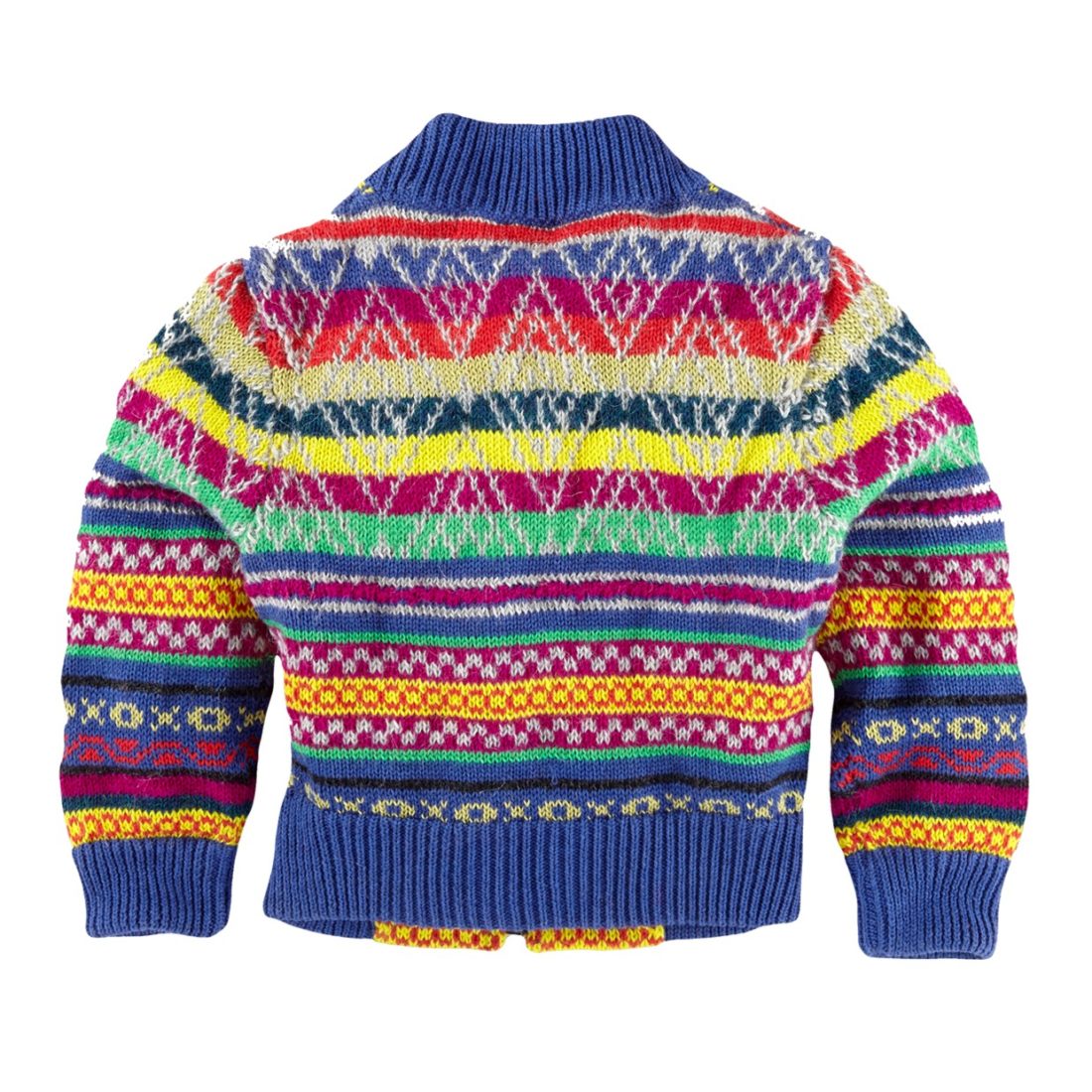 Knit Bomber Jacket Cuzco Kids Back