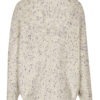 SOLD OUT / Merino Strick-Jacke Damen Milky Way, Bomberjacke 100% Merinowolle – Bild 5