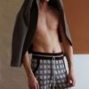 Alpaca Pants Napkini Maras Stone Men, knit trousers 100% alpaca wool - Image 2