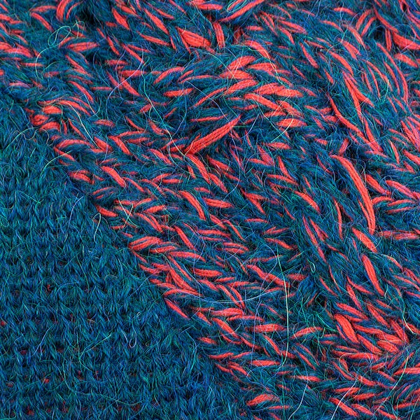 Handknitted Sweater Little Men Detail