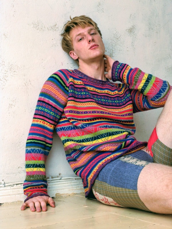 Alpaca Sweater Cuzco Men made of 100% Alpaca wool from Peru Slow Fashion