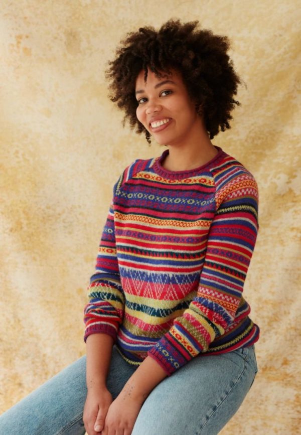 Alpaca Sweater Cuzco Ladies knitted pullover from Peru