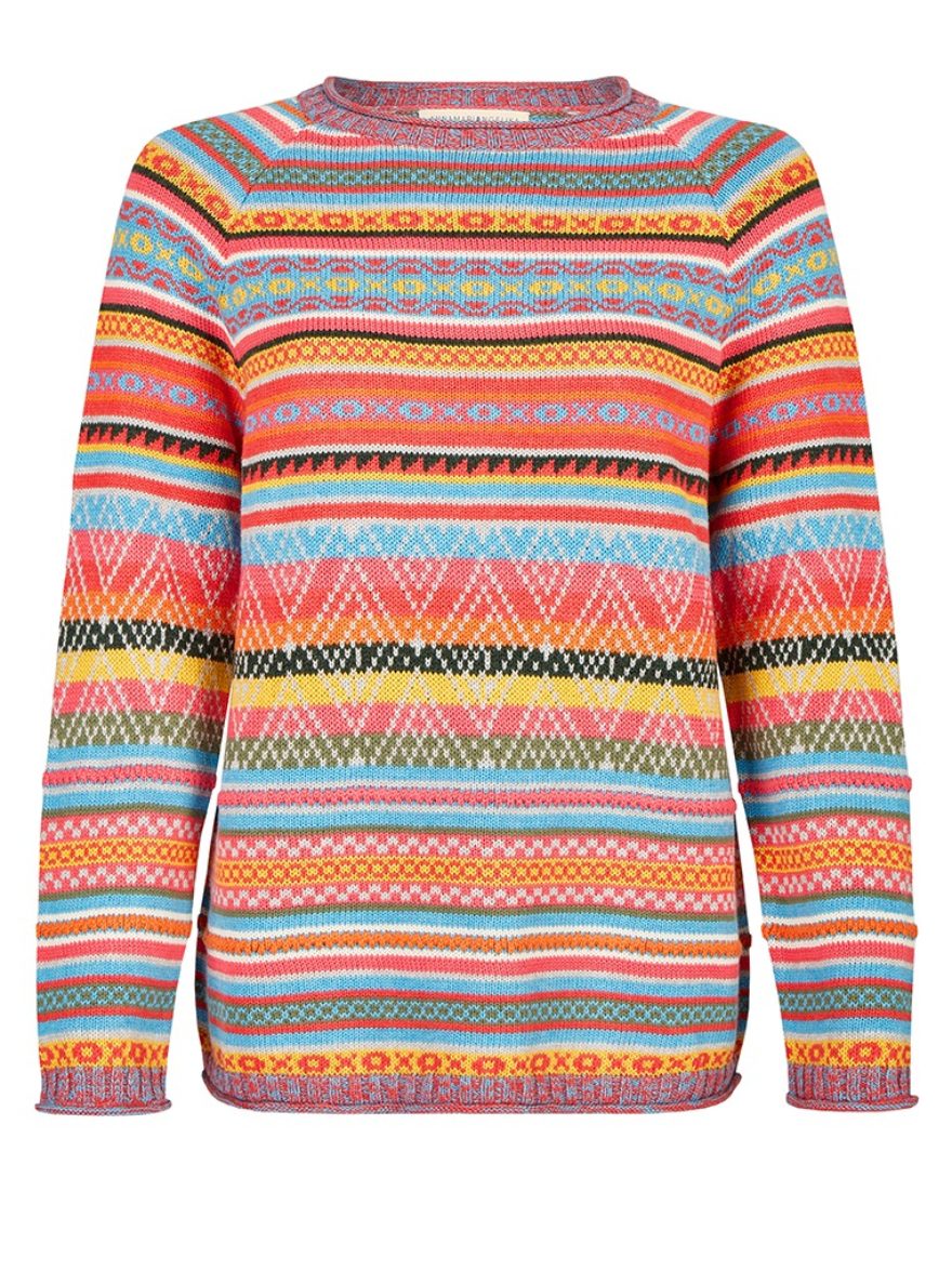 Strick-Pullover Cuzco für Damen & Herren aus 100% Bio-Baumwolle aus Peru bei ANNAMARIAANGELIKA bestellen, Produktbild